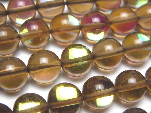 Luna Flash, Round Synthetic & Glass Beads