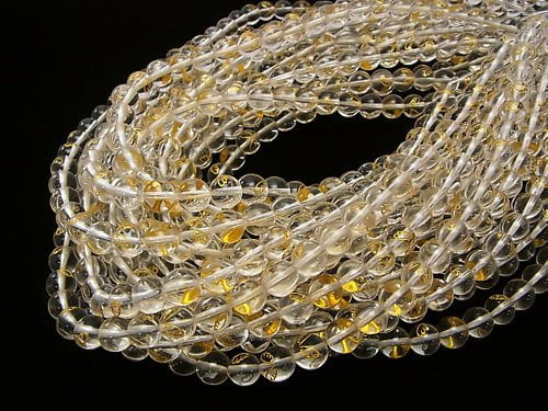 Goldene! Engel Flügel Schnitzerei! Kristall AAA - Rund 8mm halb oder 1Strang Perlen (ca. 15 Zoll / 36 cm)