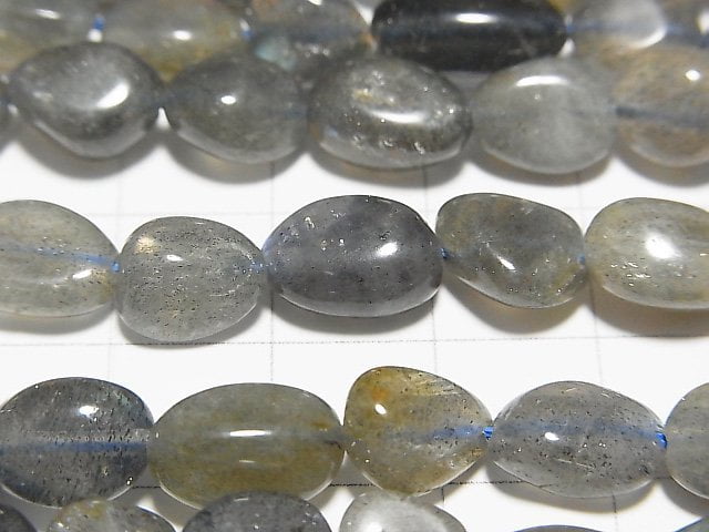 1strand $5.79! Labradorite AA++ Small Size Oval -Nugget 1strand beads (aprx.12inch/30cm)