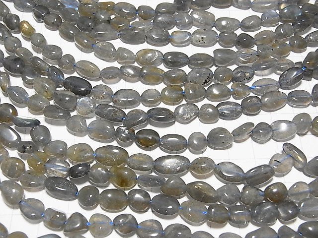 1strand $5.79! Labradorite AA++ Small Size Oval -Nugget 1strand beads (aprx.12inch/30cm)