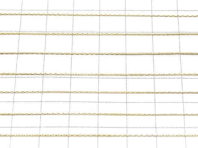 14KGF Beading Chain 0.6mm 10cm
