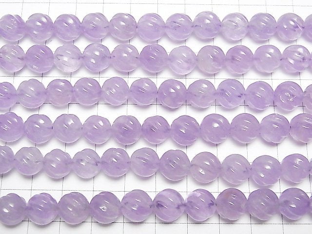 Lavendel-Amethyst AA++ Rund 10mm S Linie Twist halbe oder 1 Strang Perlen (ca. 15 Zoll / 37 cm)