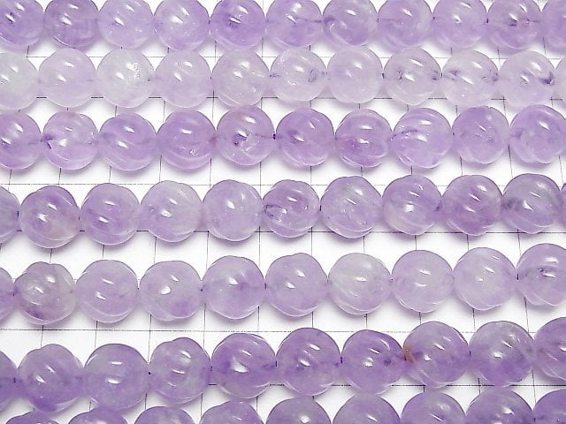 Lavendel-Amethyst AA++ Rund 12mm S Linie Twist halbe oder 1 Strang Perlen (ca. 15 Zoll / 38 cm)