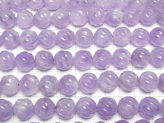 Lavendel-Amethyst AA++ Rund 14mm S Linie Twist halbe oder 1 Strang Perlen (ca. 15 Zoll / 38 cm)