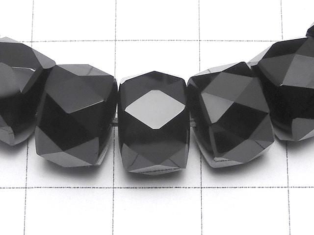 High Quality! Onyx AAA Faceted Button Rondelle 12x12x8mm Bracelet