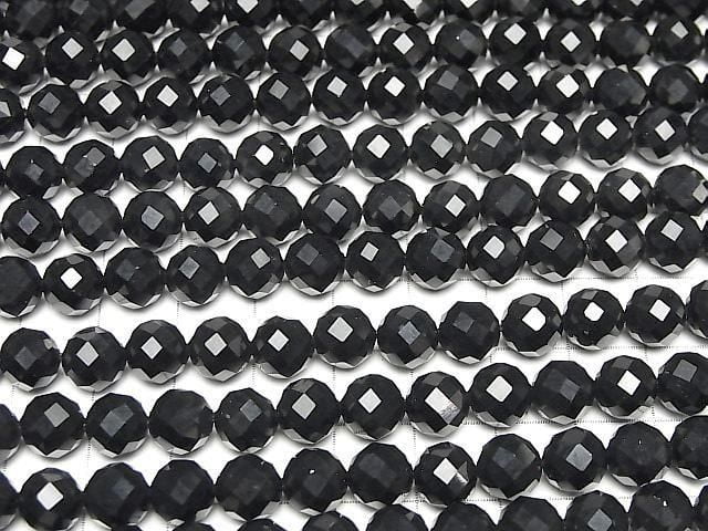 縞瑪瑙 AAA 64刻面圓珠 8mm 1串 (約15英吋/37公分)高品質!