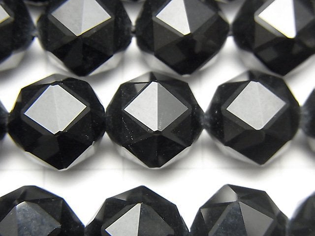 Hochwertig! Onyx AAA Stern facettiert Rund 12mm halb oder 1Strang Perlen (ca. 15 Zoll / 37 cm)