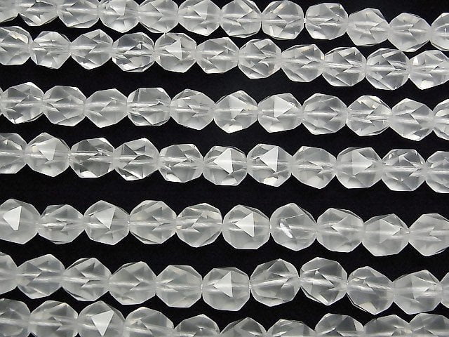 Milchquarz AAA 20 Facettierte Runde 10mm 1/4 oder 1 Strang Perlen (ca. 15 Zoll / 36 cm)