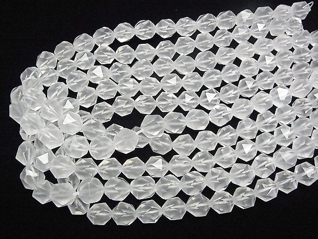 Milchquarz AAA 20 Facettierte Runde 12mm 1/4 oder 1 Strang Perlen (ca. 15 Zoll / 36 cm)