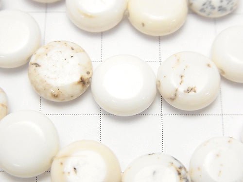 1strand $4.79! Magnesite Coin 10x10x4mm 1strand beads (aprx.15inch/38cm)