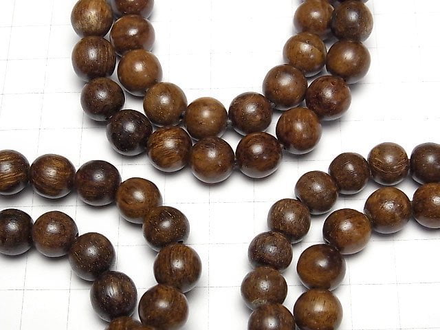 Malaysisches Agarholz Rund 10mm Armband