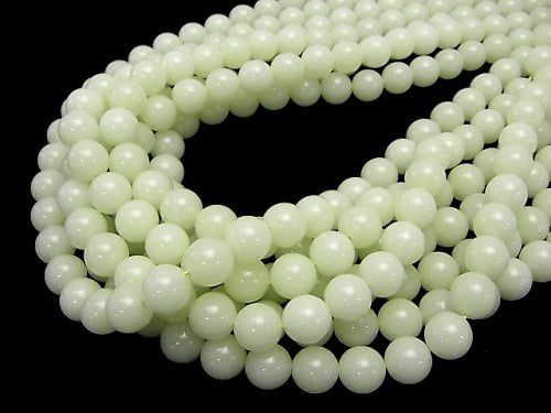 Luminous Glow Stone Round 10mm half or 1strand beads (aprx.15inch/38cm)