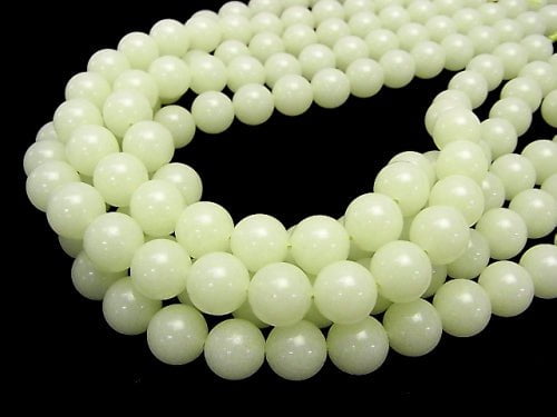 Luminous Glow Stone Round 12mm 1/4 or 1strand beads (aprx.15inch/36cm)