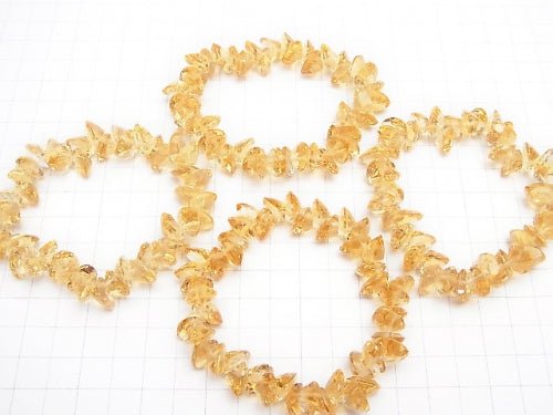 High Quality Citrine AAA Heart cut 10x10x6mm 1/4strands -Bracelet