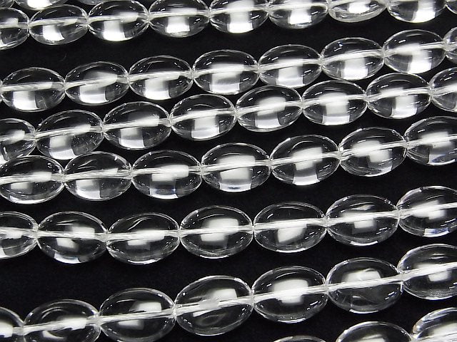 Kristall AAA Oval 14 x 10 x 6 mm halbe oder 1 Strang (ca. 15 Zoll / 37 cm)