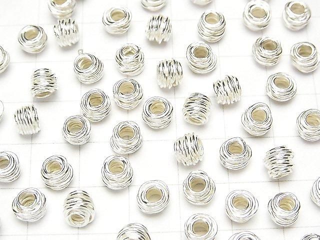 Rondelle en argent Karen 6mm, 7mm 2 pièces