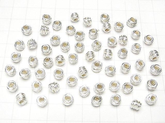 Rondelle en argent Karen 6mm, 7mm 2 pièces
