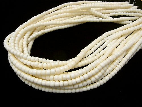 Buffalo Born Rondelle 4x4x3mm half or 1strand beads (aprx.15inch/38cm)