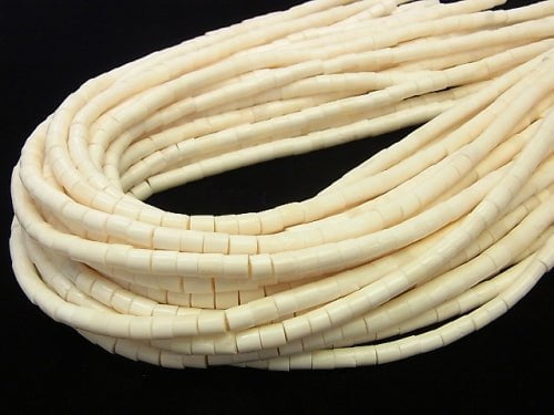 1strand $6.79! Buffalo Born Rondelle (Heishi )5mm 1strand beads (aprx.15inch/38cm)