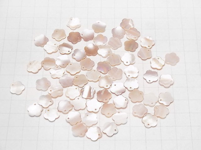 Hochwertige rosa Muschel AAA Blume 10 mm 3 Stk $2,79!
