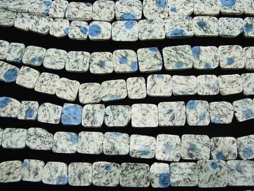 Himalaya K2 Azurite's Slice Nugget half or 1strand beads (aprx.7inch / 18 cm)