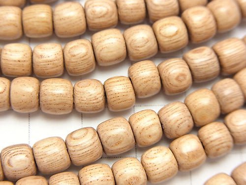 1 rang $3.79 ! Rondelles (tube) en bois de rose 6x6x6mm 1 rang de perles (env. 38cm)