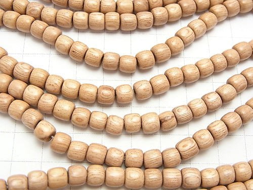 1 rang $3.79 ! Rondelles (tube) en bois de rose 6x6x6mm 1 rang de perles (env. 38cm)
