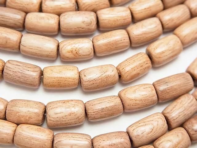Rosewood Tube 10x6x6mm 1strand beads (approx. 15 inches/38 cm)