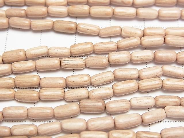 Rosewood Rice beads, 7x3x3mm, 1 strand (approx. 15 inches/38 cm)