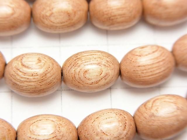 Rosewood Rice beads, 11x8x8mm, 1 strand (approx. 15 inches/38 cm)