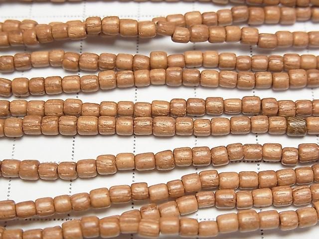 Bayon Wood Beads Rondelle (Heishi)3x3x3mm 1strand beads (aprx.15inch/38cm)