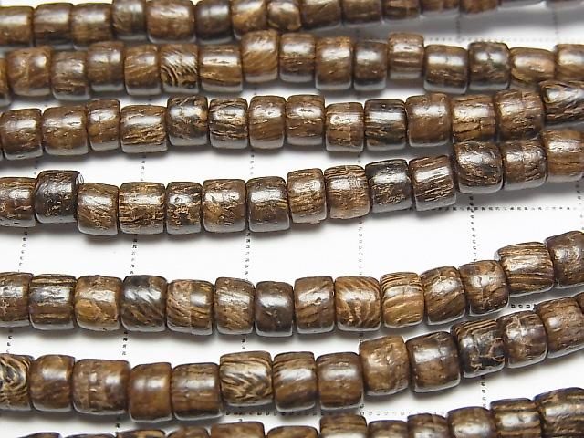 Wood Beads Rondelle (Heishi )5x5x3mm 1strand beads (aprx.15inch/38cm)