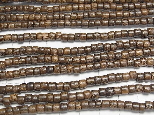 Wood Beads Rondelle (Heishi )5x5x3mm 1strand beads (aprx.15inch/38cm)