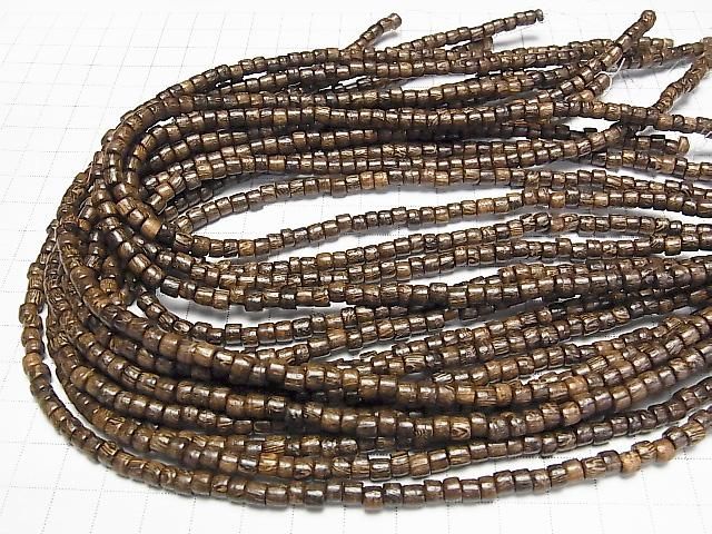 Wood Beads Rondelle (Heishi )5x5x3mm 1strand beads (aprx.15inch/38cm)