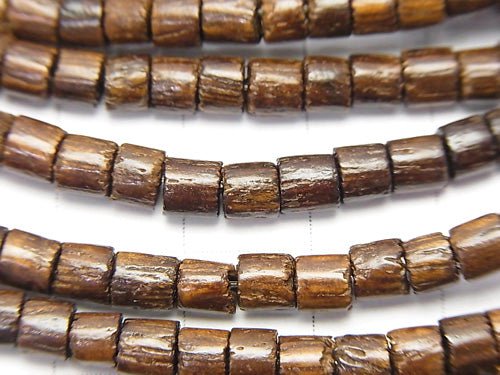 1strand $2.79! Wood Beads Tube 4.5x4.5x3mm 1strand beads (aprx.15inch/38cm)
