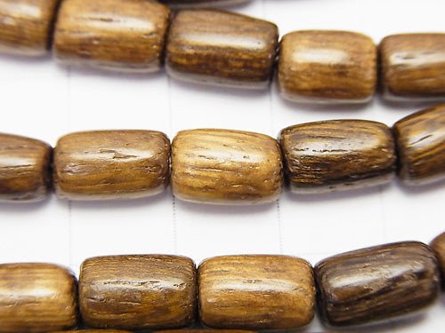 1strand $2.79! Wood Beads Tube 10x7x7mm 1strand beads (aprx.15inch/38cm)