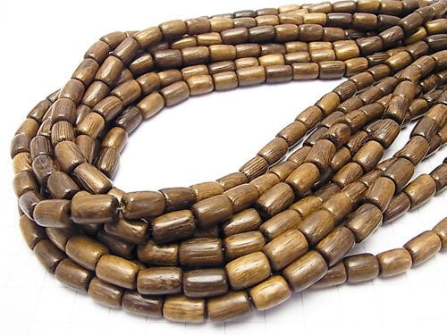 1strand $2.79! Wood Beads Tube 10x7x7mm 1strand beads (aprx.15inch/38cm)