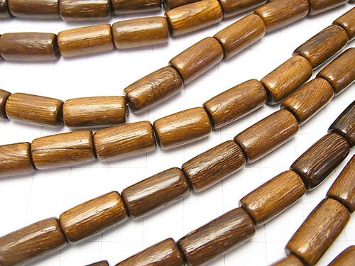 1strand $3.79! Wood Beads Tube 16x8x8mm 1strand beads (aprx.15inch/38cm)