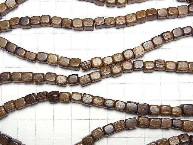 1strand $4.19! Wood Beads Cube 6x6x6mm 1strand beads (aprx.15inch/38cm)
