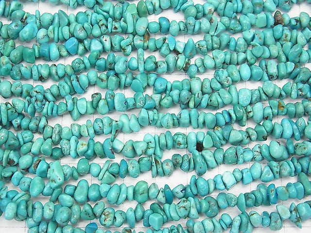 1strand $12.99! Turquoise AA++ Chips (Small Nugget ) 1strand beads (aprx.15inch/36cm)