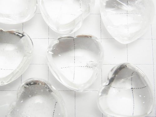 3Stk $7.79! Kristall AA+ Ungebohrtes Herz 20 x 20 x 12 mm 3Stk