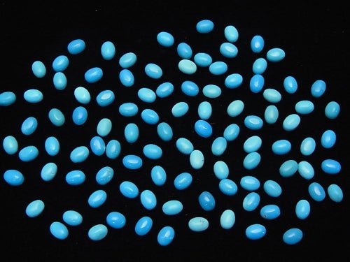 Arizona Sleeping Beauty Türkis AAA Oval Cabochon 4 x 3 mm 10Stk $11.79!