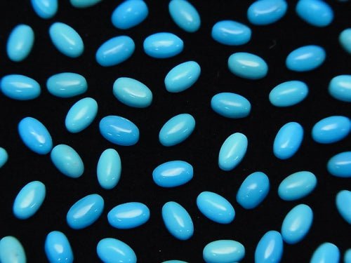 Arizona Sleeping Beauty Türkis AAA Oval Cabochon 5 x 3 mm 10Stk $16.99!