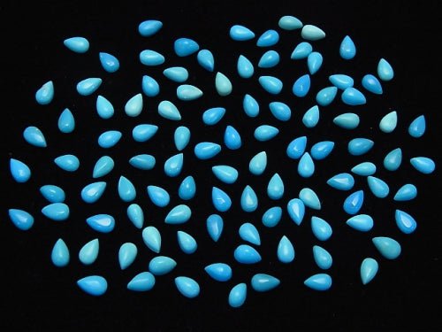 Arizona Sleeping Beauty Türkis AAA Tropfenform Cabochon 5 x 3 mm 10 Stück 13,99 $!