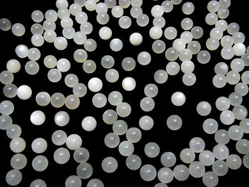 Tansania Weißer Mondstein AAA- Rund 6 mm unbohrt 20 Stück 11,79 $!