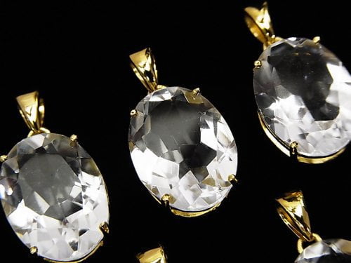 1 Stück 15,99 $! Hochwertiger Kristall AAA Oval facettiert 16 x 12 mm Anhänger 18 KGP 1 Stück