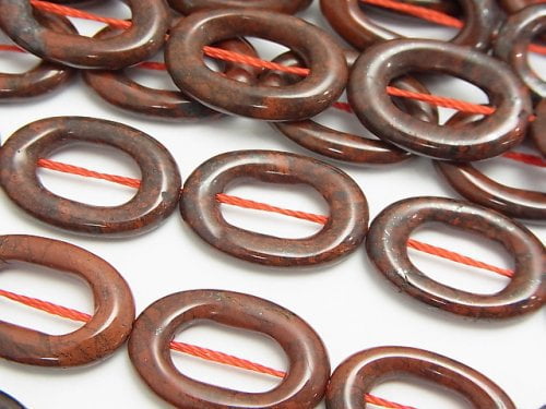 Jasper, Oval Gemstone Beads