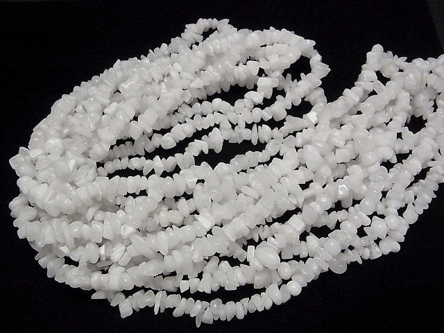 Azozeo Azeztulite AA++ Chips (Kleine Nugget) halb oder 1Strang Perlen (ca. 27 Zoll / 68 cm)