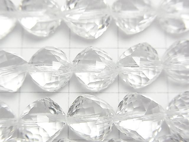 高品質!水晶石英 AAA 骰子形狀 10x10x10 公釐 1/4 或 1 串珠(約 7 吋/18 公分)