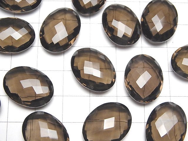 Hochwertiger rauchquarz AAA unbohrt oval Kissen geschliffen 20x15x7mm 3 Stück 19,99 $!